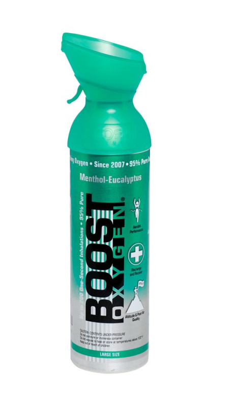 Inhalační kyslík Boost Oxygen Eucalyptus /Mentol (3l, 5l, 9l) Varianta: 9 l