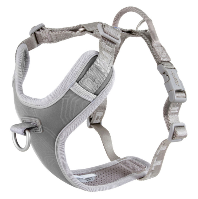 HURTTA Venture No-Pull postroj pro psy šedý 1 ks, Velikost postroje: 40-45