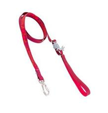 Vodítko Hurtta Mudventure popruh.červené 120-180cm/15mm