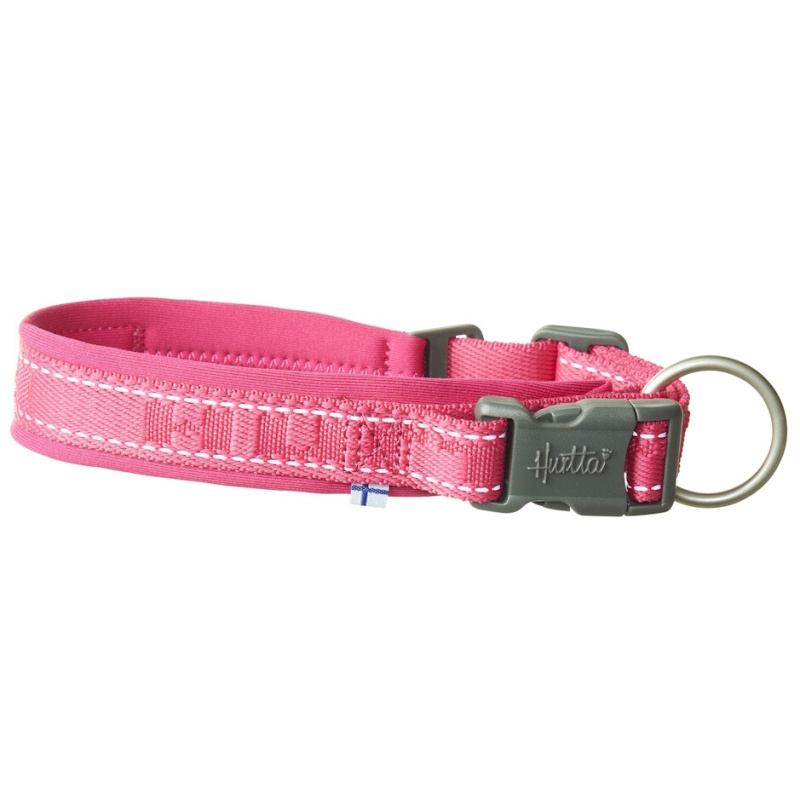 Obojek Hurtta Casual ECO rubínový 45-55cm