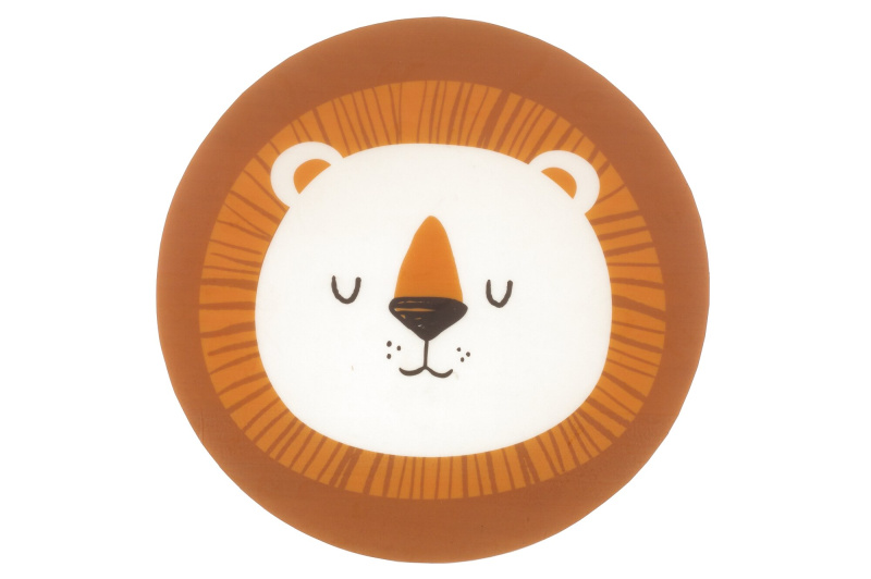 4Living Dětské prostírání LION Ø 38 cm vícebarevný