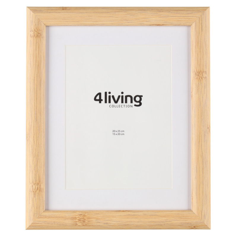 4Living Rámeček na velké fotografie, 15 x 20 cm a 20 x 25 cm, NARA hnědý