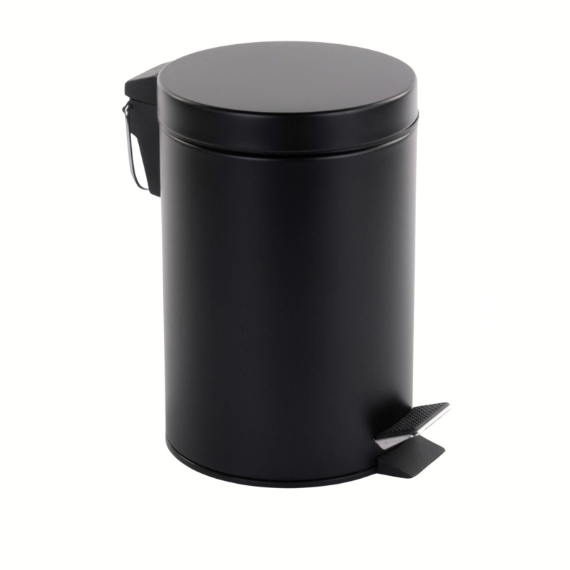 Nord Clean Kovový odpadkový koš, 3 l černá