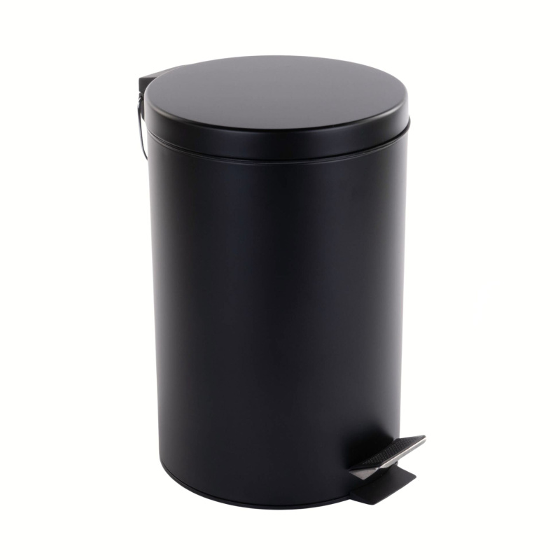 Nord Clean Kovový odpadkový koš, 12 l černá