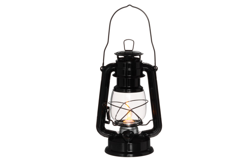 4Living Stolní lampa LED, 24,5 cm, černá černá