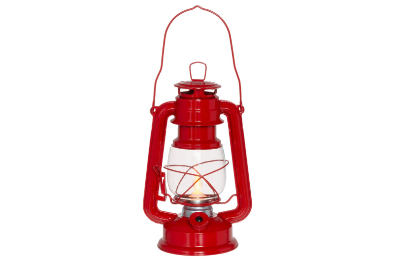 4Living Stolní lampa LED, 24,5 cm, červená červený