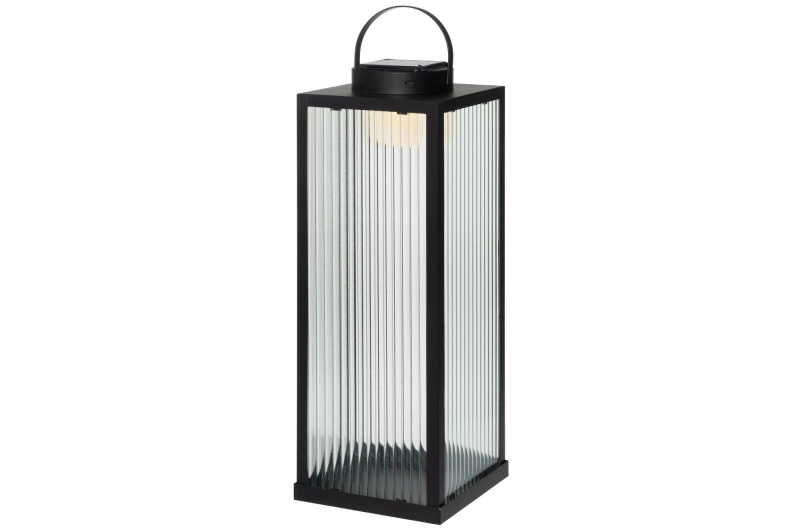 4Living Solární světlo LED, 55 cm černá