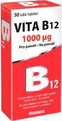 Vitabalans Vita B12 1 mg 30 žvýkacích tablet