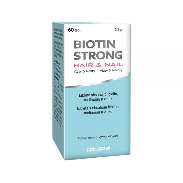 VITABALANS LADY Biotin strong hair and nail 60 tablet