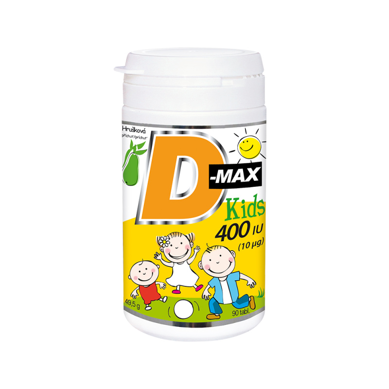D-MAX Kids 400 IU 90 tablet
