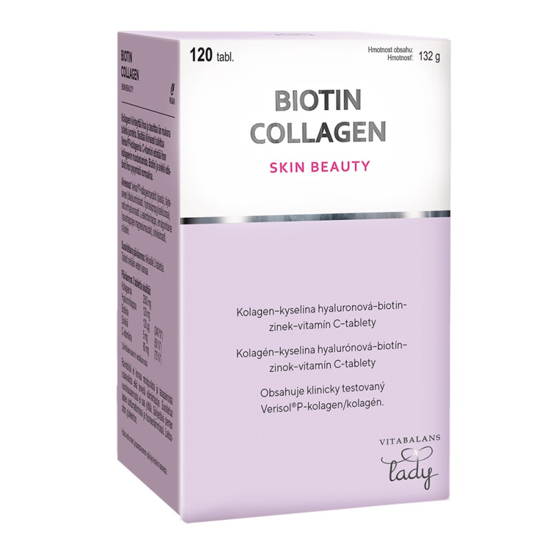 VITABALANS LADY Biotin collagen skin beauty 120 tablet