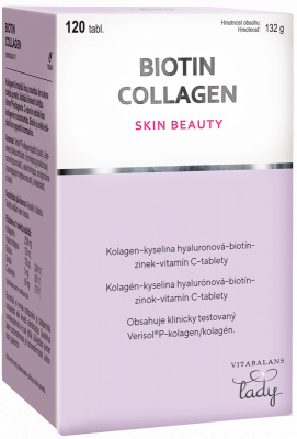 VITABALANS LADY Biotin collagen skin beauty 120 tablet