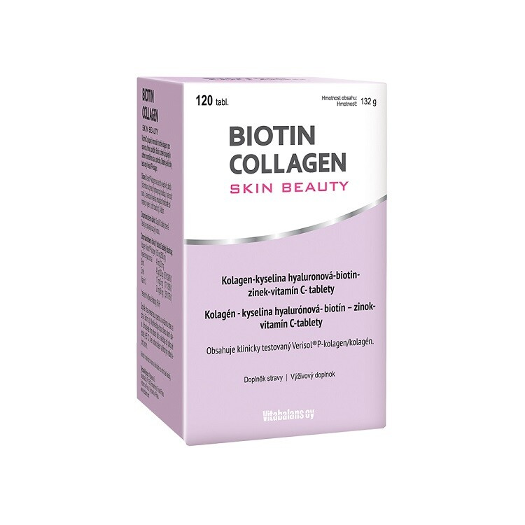 VITABALANS LADY Biotin collagen skin beauty 120 tablet