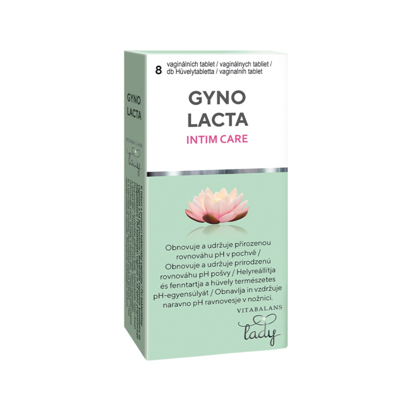 VITABALANS LADY Gynolacta 8 vaginálních tablet
