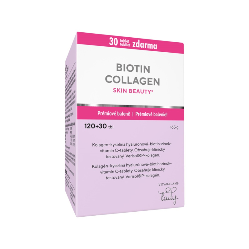 Vitabalans Biotin Collagen Skin Beauty 120+30 tablet