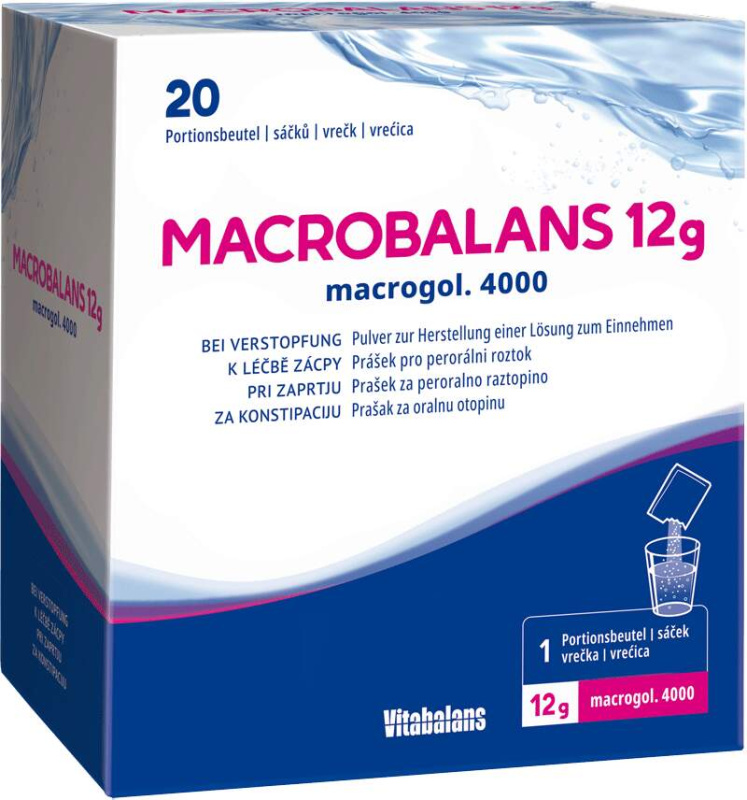 MACROBALANS 12 g 20 kusů
