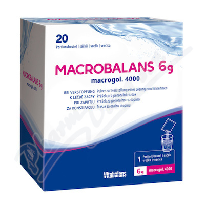 MACROBALANS 6 g 20 kusů