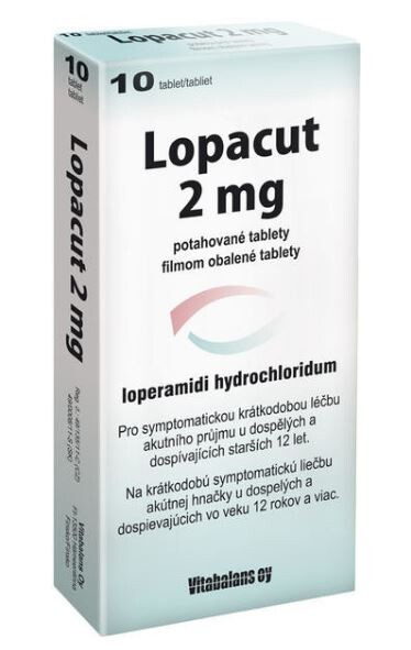 LOPACUT 2 mg 10 potahovaných tablet