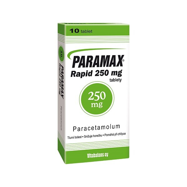 PARAMAX Rapid 250 mg 10 tablet