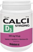 CALCI STRONG + vitamím D3 150 tablet