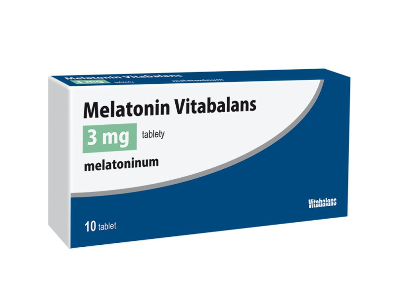 MELATONIN VITABALANS 3MG Tableta 10