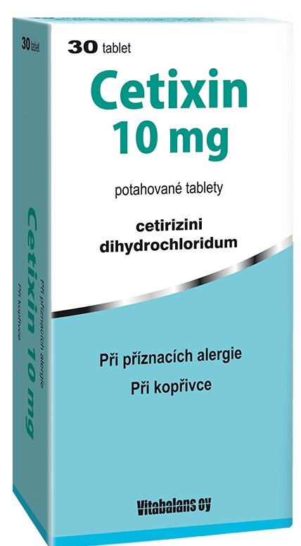Cetixin 10 mg 30 tablet
