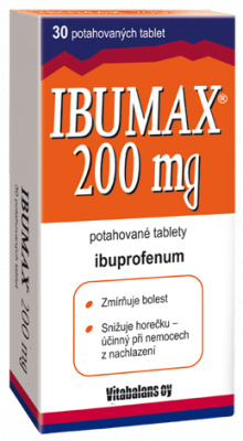 IBUMAX 200 mg 30 potahovaných tablet I