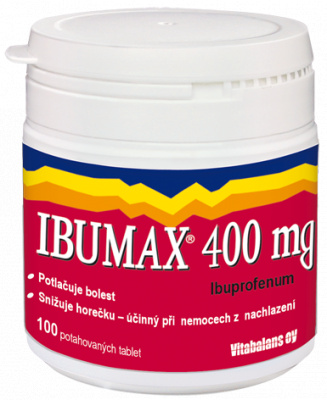 IBUMAX 400 mg 100 potahovaných tablet