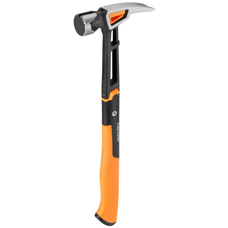 Fiskars Tesařské kladivo IsoCore XXL 624 g/ 410 mm s vroubkovanou údernou plocho