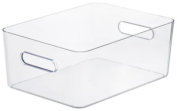 SmartStore Úložný box Compact Clear L, 41 x 28,7 x 15,5 cm