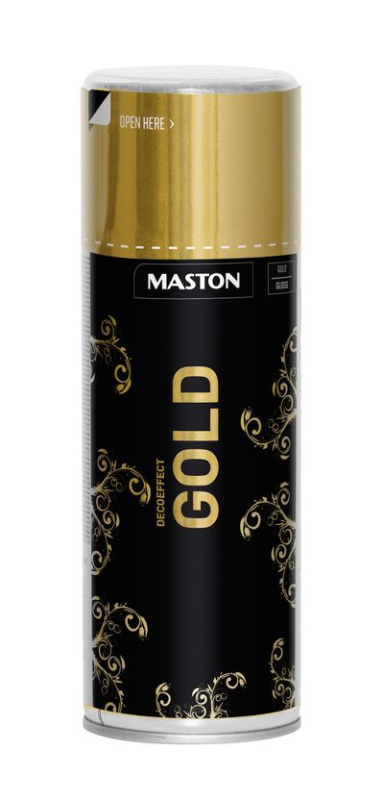 Maston Spraypaint Decoeffect Barva: zlatá, Balení: 400 ml