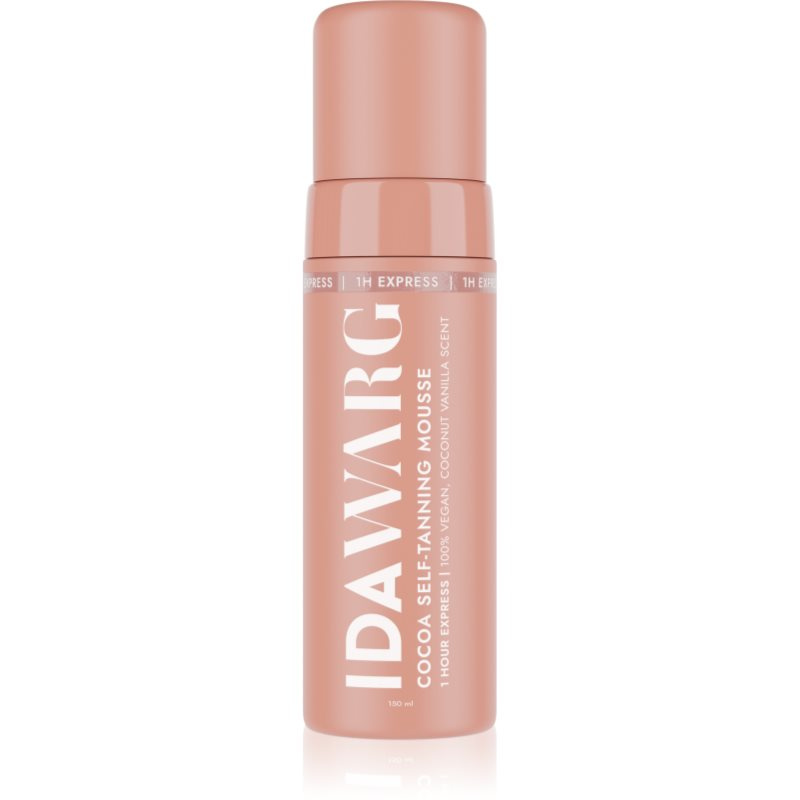 IDA WARG Beauty Self-Tanning Cocoa Mousse 1h Express samoopalovací pěna pro rychlé opálení 150 ml