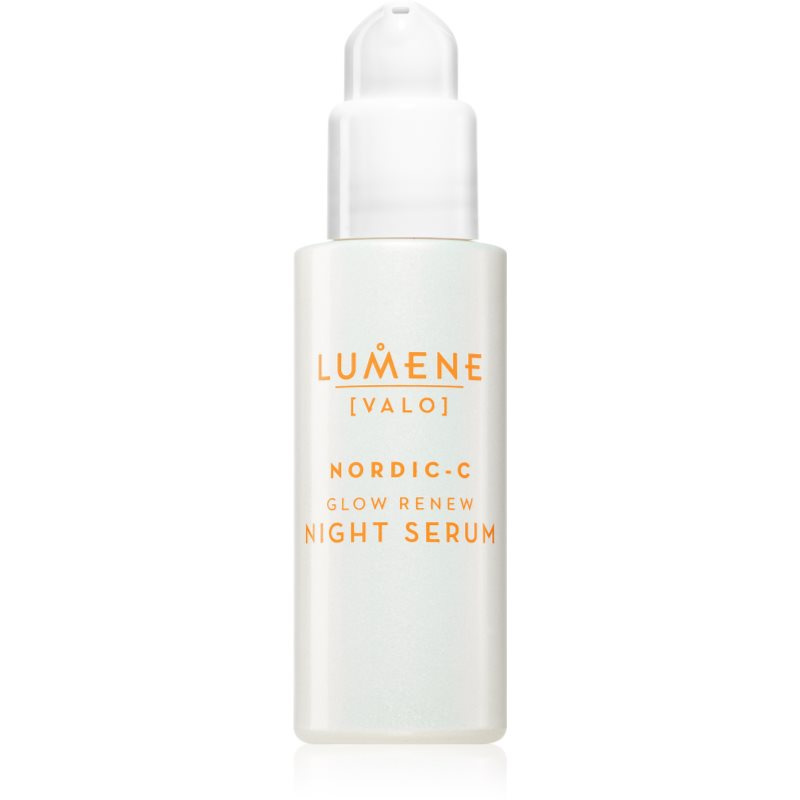Lumene Nordic-C [VALO] Glow Renew noční sérum pro rozjasnění a vyhlazení pleti 30 ml