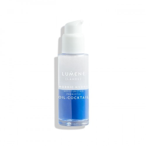 Lumene Nordic Hydra [LÄHDE] Moisturizing Prebiotic Oil-Cocktail dvoufázové sérum pro dehydratovanou suchou pleť 30 ml
