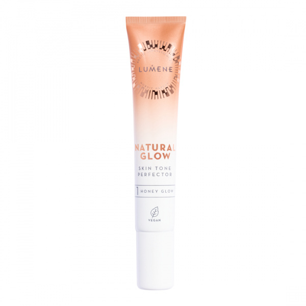 Lumene Natural Glow Skin Tone Perfector tekutý rozjasňovač odstín 1 Honey Glow 20 ml
