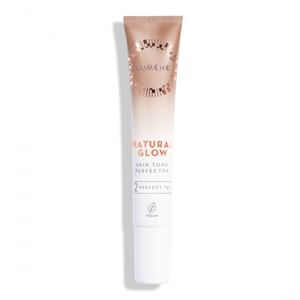 Lumene Natural Glow Skin Tone Perfector tekutý rozjasňovač odstín 2 Perfect Tan 20 ml