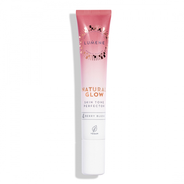 Lumene Natural Glow Skin Tone Perfector krémová tvářenka odstín 4 Berry Blush 20 ml