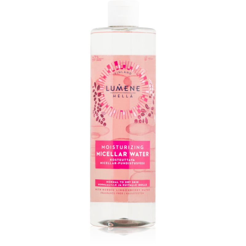 Lumene Moisturizing [HELLÄ] micelární voda pro normální až suchou pleť 400 ml