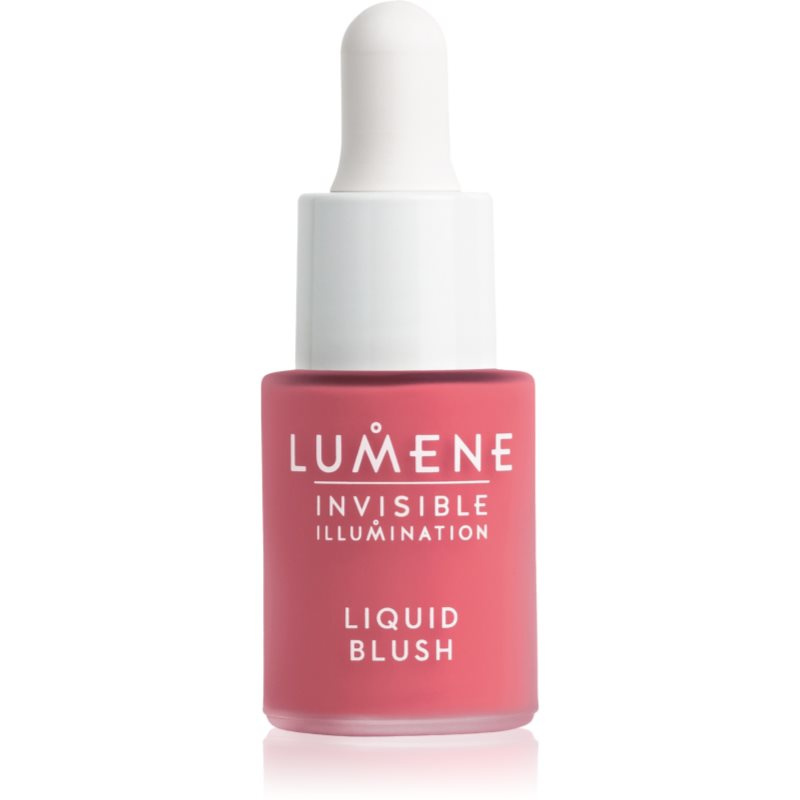 Lumene Invisible Illumination tekutá tvářenka pro rozjasnění pleti odstín Wild Flower 15 ml