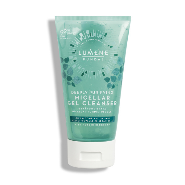 Lumene Deeply Purifying [PUHDAS] čisticí micelární gel pro mastnou a smíšenou pleť 150 ml