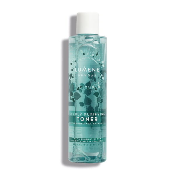 Lumene Deeply Purifying [PUHDAS] čisticí tonikum pro regulaci mazu a minimalizaci pórů 200 ml