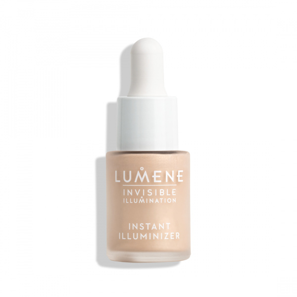 Lumene Invisible Illumination Instant Illuminizer rozjasňovač na tvář a oční okolí odstín Golden Hour 15 ml