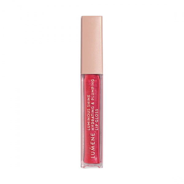 Lumene Luminous Shine hydratační lesk na rty odstín 5 Bright Rose 5 ml