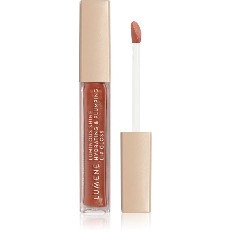 Lumene Luminous Shine hydratační lesk na rty odstín 8 Sunset Glow 5 ml