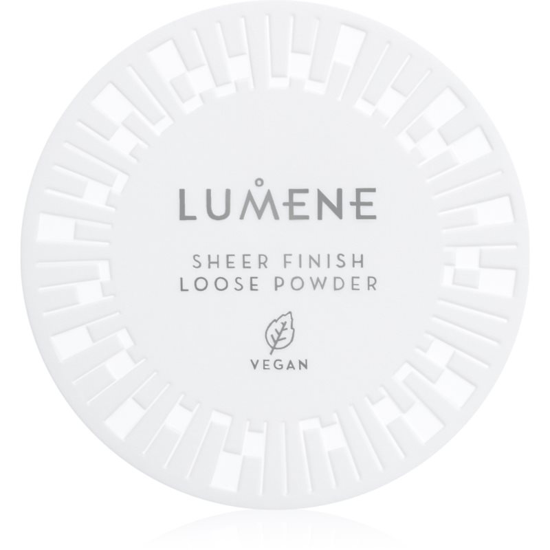 Lumene Nordic Makeup Sheer Finish matující transparentní pudr 8 g