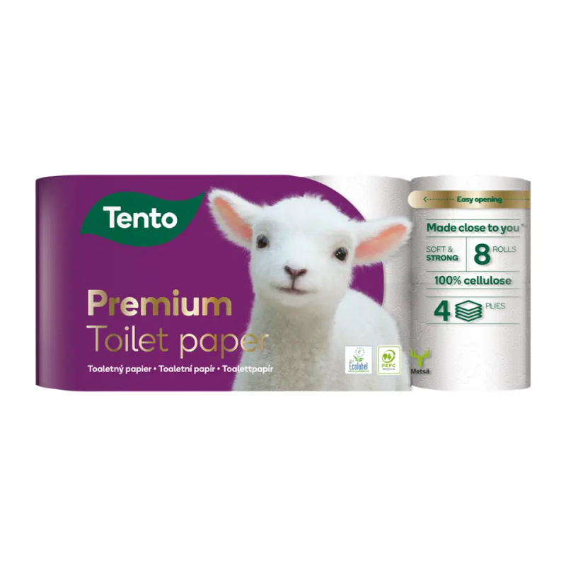 Tento Toaletní papír Premium Gold 4vrstvý 144 m
