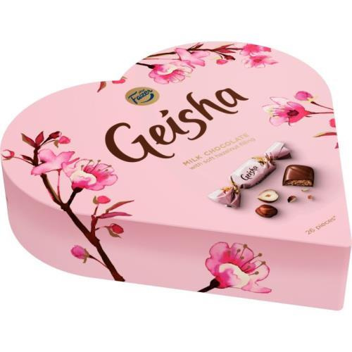 Geisha Mléčné pralinky srdce