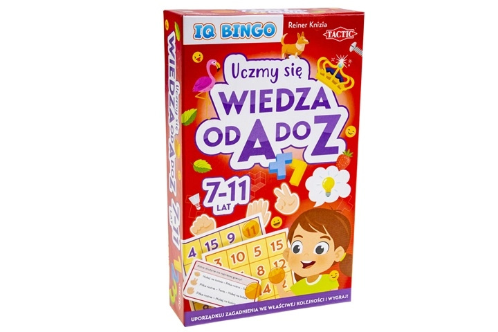 Učíme se: vědomosti od A do Z – IQ Bingo