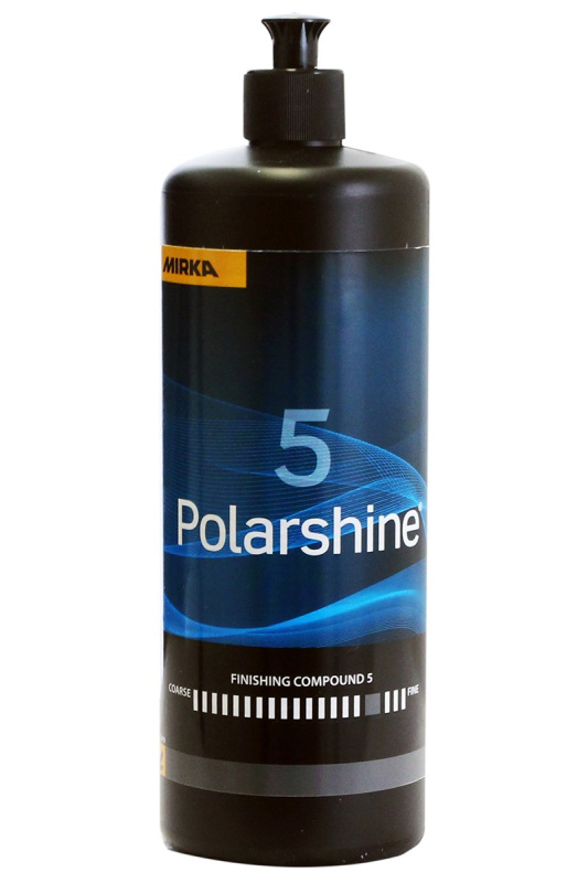 MIRKA Lešticí pasta Polarshine 5, finišovací, 1 litr