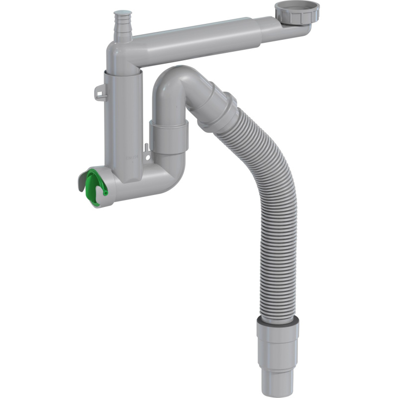 Prevex Dřezový sifon Smartloc pro 1 vaničku, 1 1/2", pr. 40/50 mm